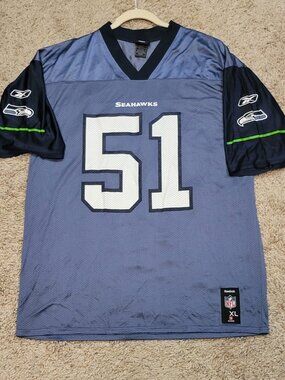 Vintage Seahawks NFL Reebok Jersey Vintage #51 SZ XL